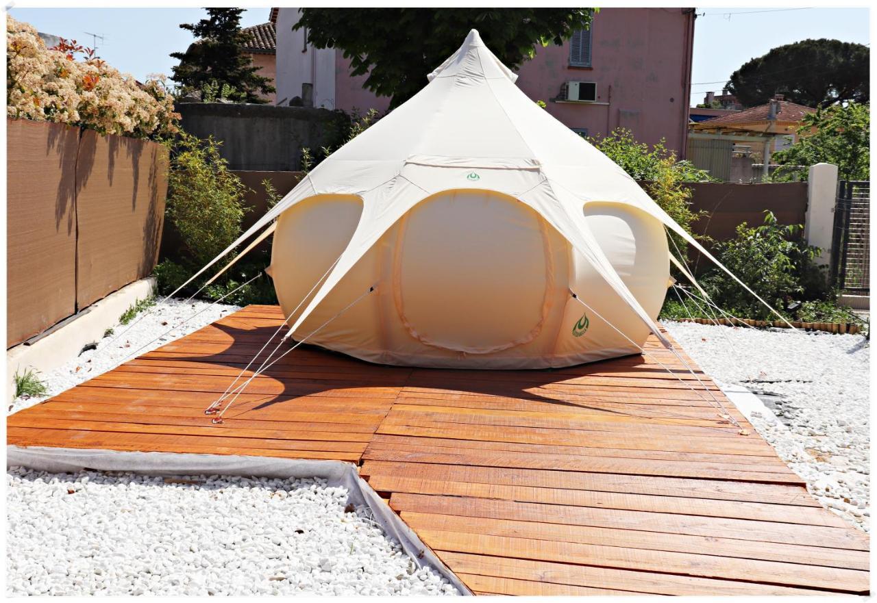 Superbe Glamping Avec Terrasse Privative 5Min Mer Канны Экстерьер фото